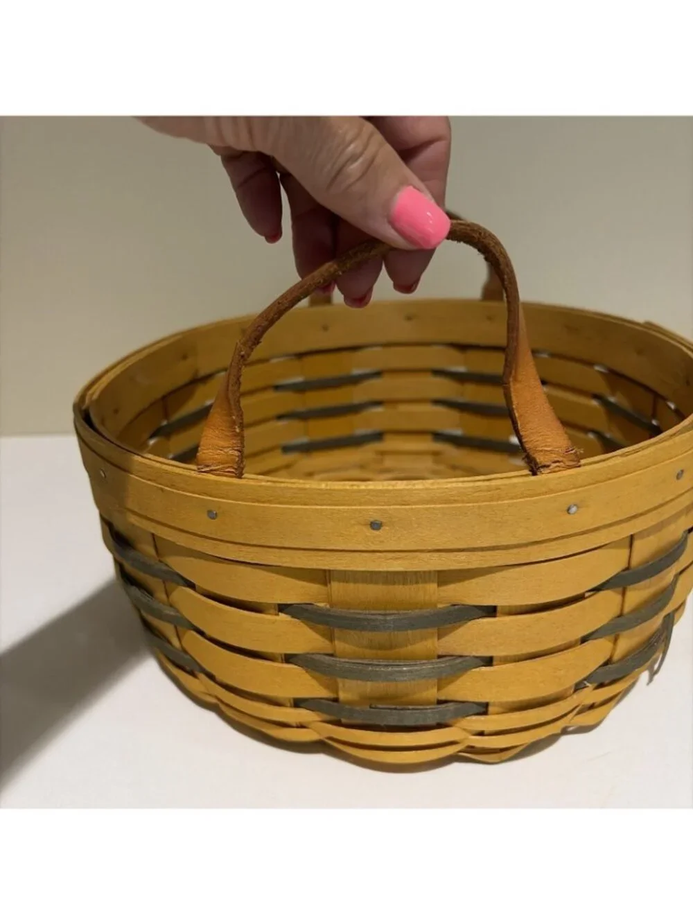 Longaberger vintage round